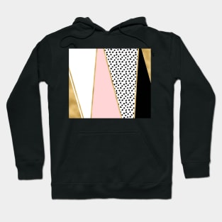 Evocative glamourous golden blush Hoodie